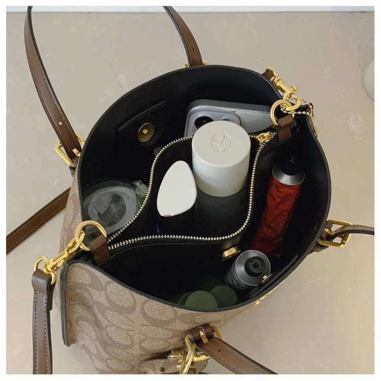 Women's Luxury Print Tote Bag - Large Capacity Shoulder Crossbody Purse