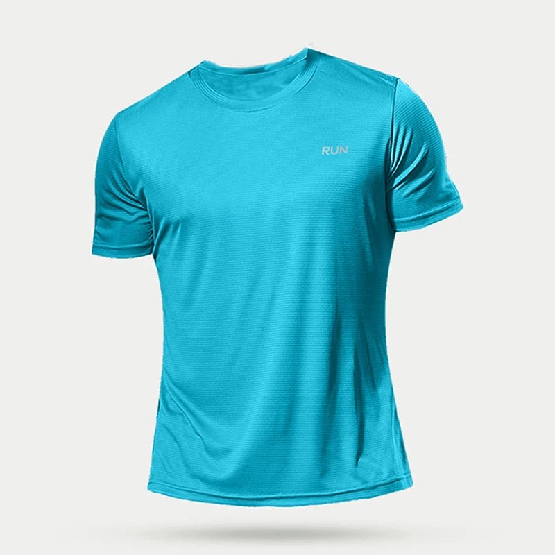 Running Shirts Soccer Shirts Men's Jersey Sportswear Mens Jogging T-Shirts Quick Dry Compression Sport T-Shirt Fitness Gym - lily supply