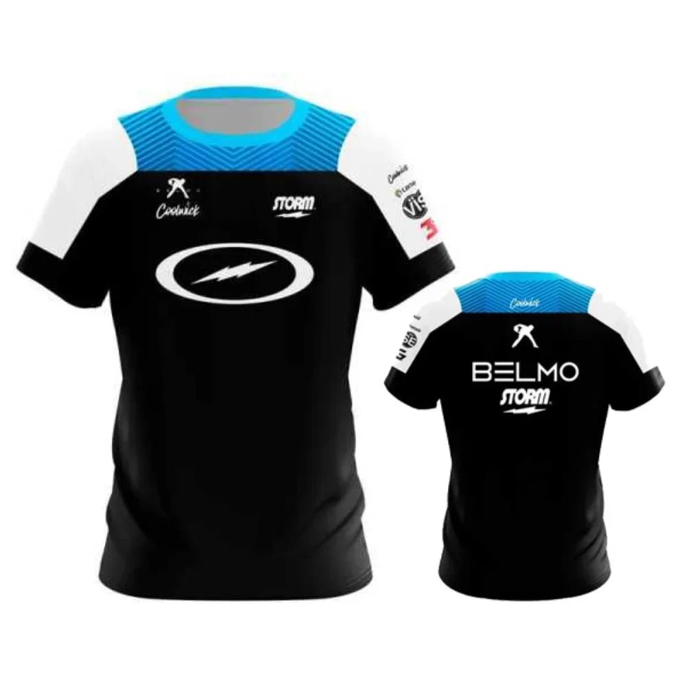Men's 3D Print Bowling Jersey 2025 | Short Sleeve Sports T-Shirt - Men's Clothing - lily supply