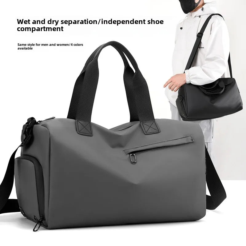 Travel Gym Bags Dry Wet Separation Shoulder Bag Yoga Fitness Travel Backpack Bags Men Women Waterproof Luggage Sports Handbag