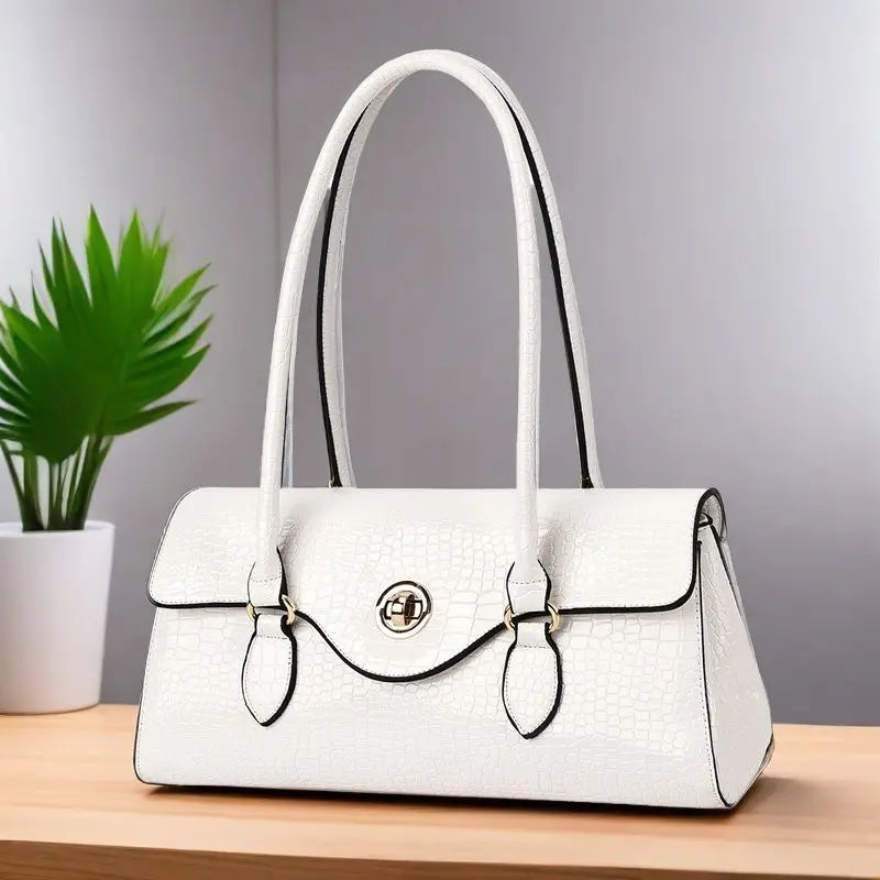 New Handbags Women's Bag Women Fashion Original Foreign Trade Exquisite Crocodile Handbag Large Capacity Shoulder Messenger Bag