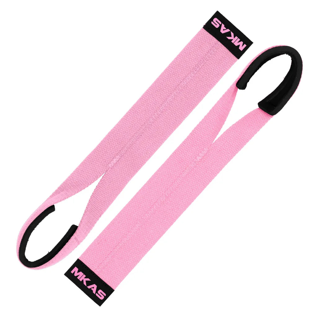 Gym Lifting Straps Barbell Deadlift Belt - Anti-Slip Wrist Wraps