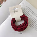 Women's High Elastic Multi - Strand Scrunchie Hair Rope - Basic Hair Accessories - lily supply