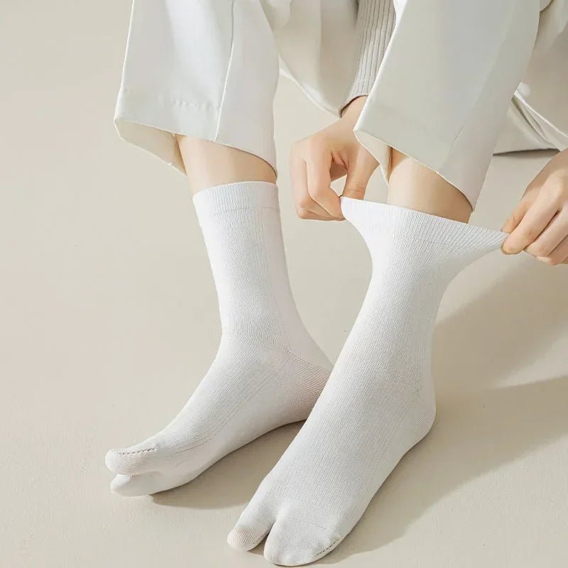 Japanese Tabi Two - Toe Split Socks – Traditional Tabi Style Socks - lily supply