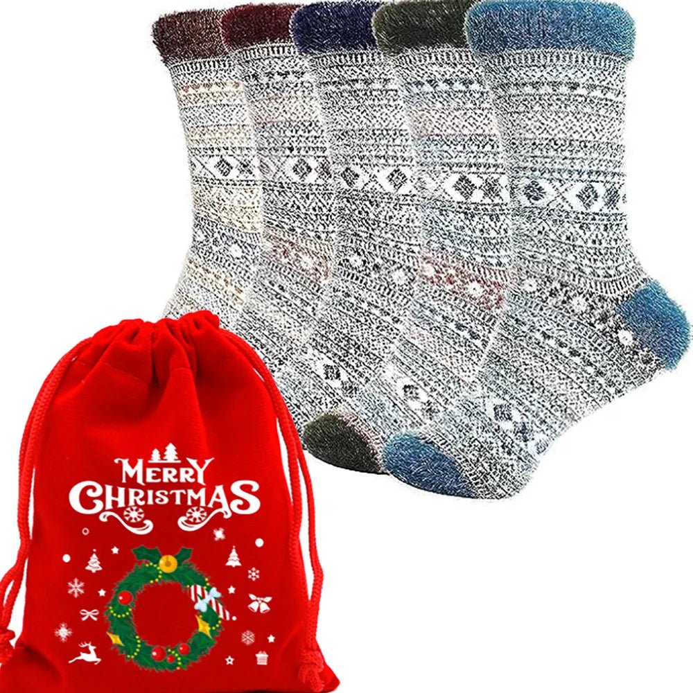 Women's Fuzzy Cosy Wool Winter Socks – Warm Fluffy Socks - lily supply
