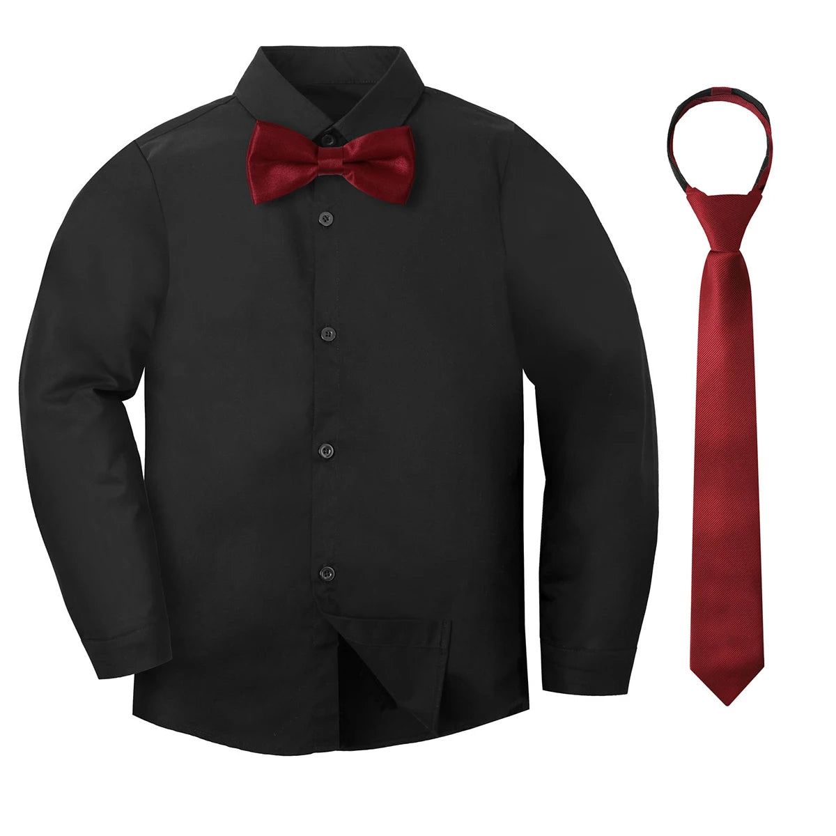 Boys Formal Dress Shirt with Bowtie