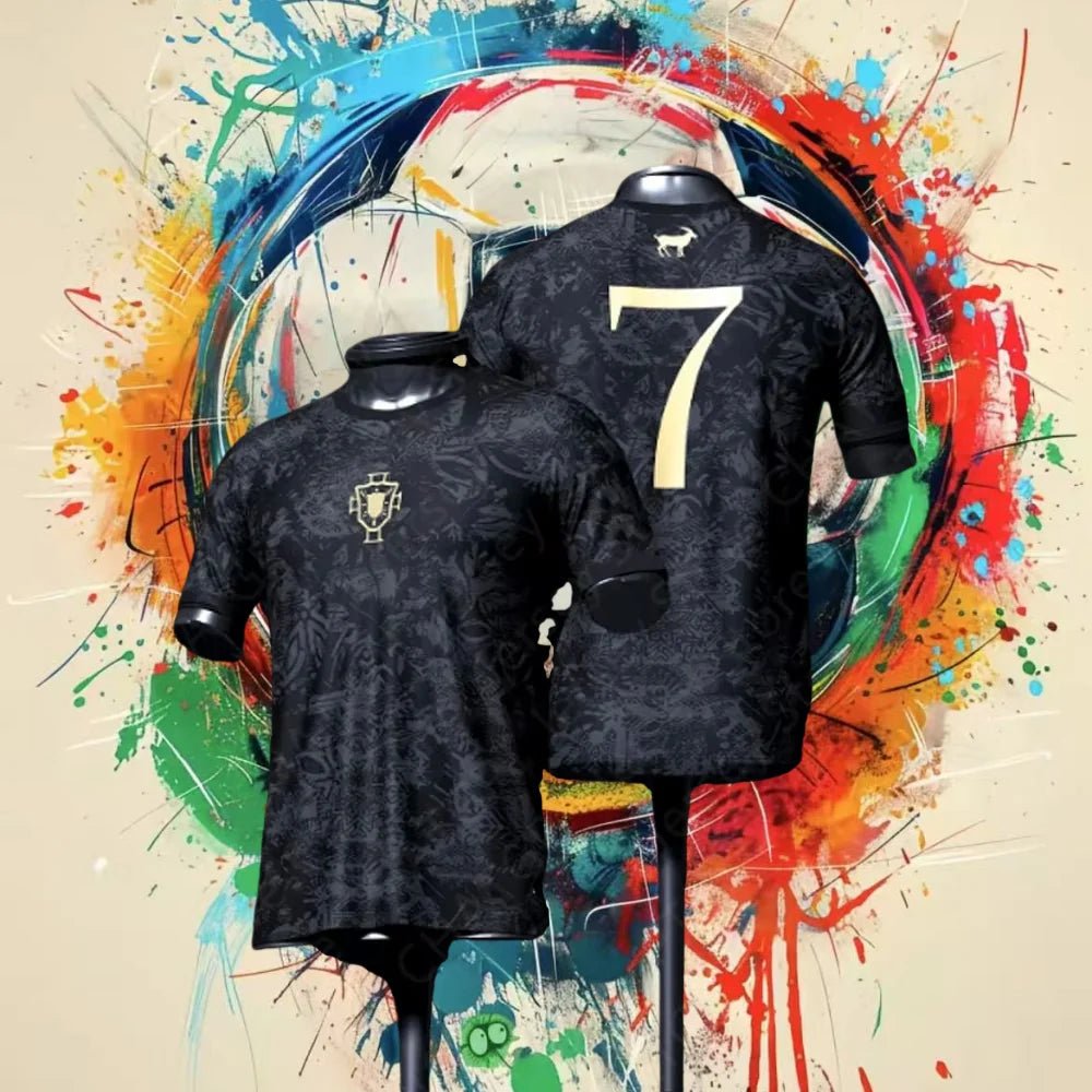 Portugal No.7 Football Jersey – Kids & Family - lily supply
