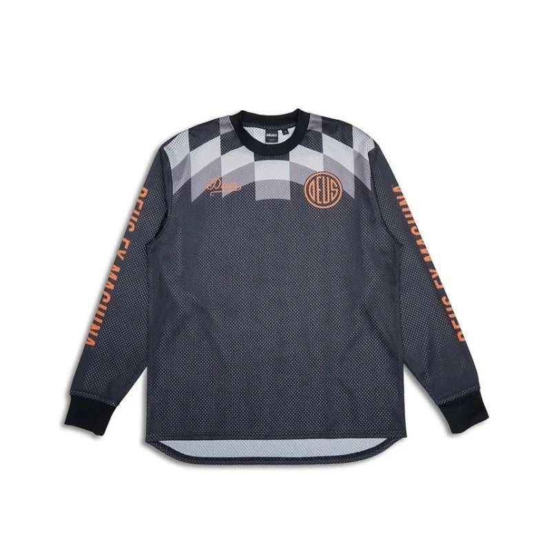 DEUS EX MACHINA Enduro Jersey – Long Sleeve Motocross Off - Road Riding Shirt - lily supply