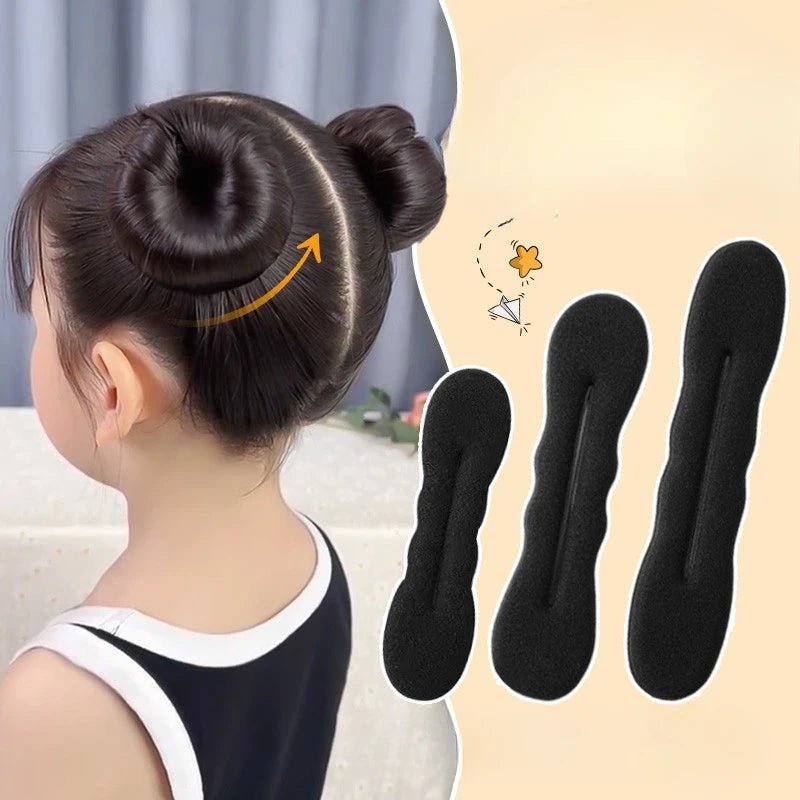 Sponge Magic Bun Maker - Loop Curly Twist Donut Bun Curler Scrunchie - lily supply