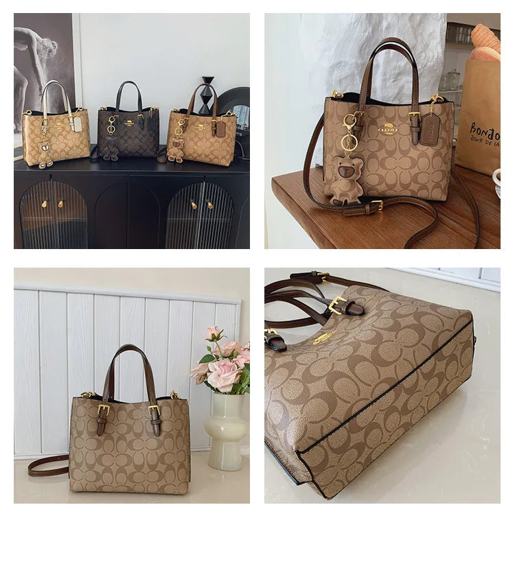 Women's Luxury Print Tote Bag - Large Capacity Shoulder Crossbody Purse