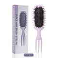 Candy Curly Hair Styling Brush - Nylon Bristle Detangling Comb - lily supply