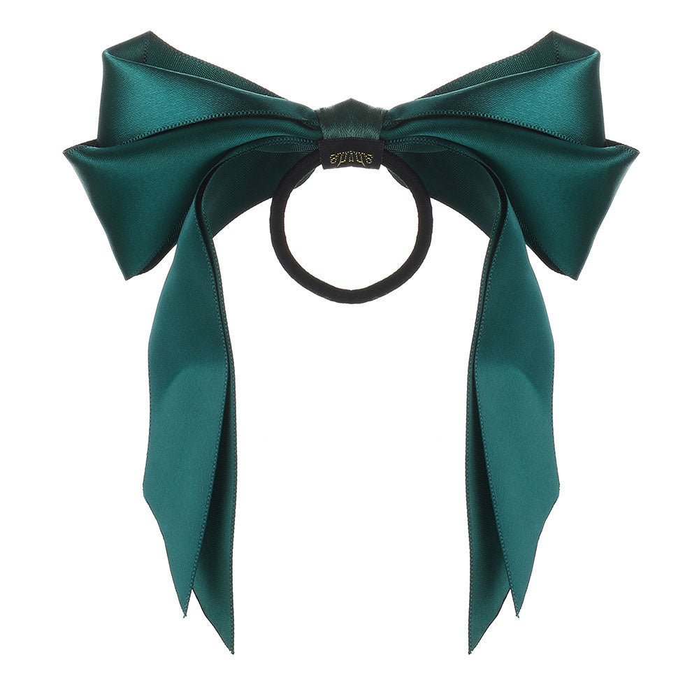 Korean BowKnot Hair Tie Scrunchies - Long Ribbon Elastic Hair Bands - lily supply