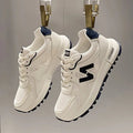 Sports Shoes for Women 2024 Spring New Super Hot Versatile Anti slip Casual Women's Shoes Soft Sole Running Little White Shoes - lily supply