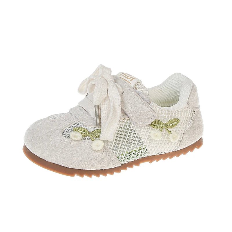 Girl Sneakers For Spring Children Shoes Girls Fashion Sports Shoes Princess Non - slip Comfortable Walking Shoes Kids Flowers - lily supply