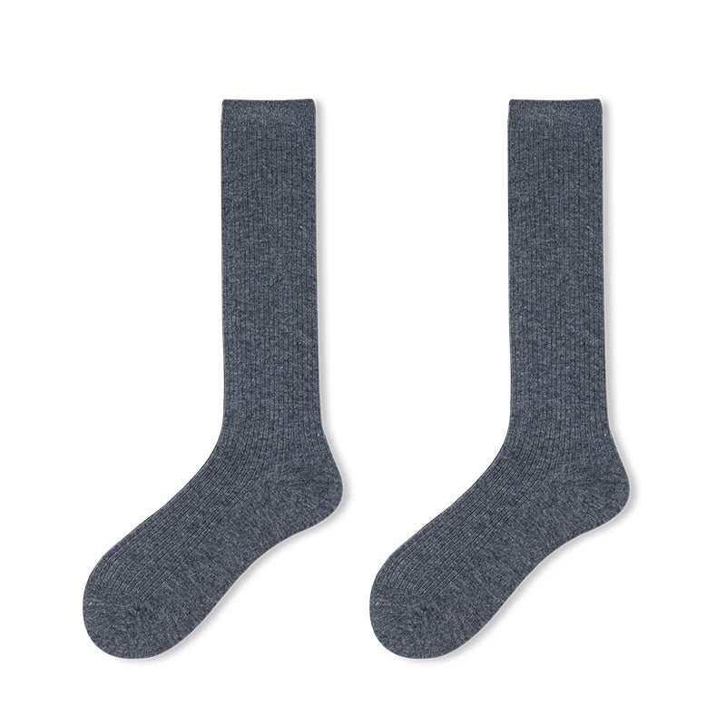 Women's 100% Merino Wool Knitted Pile Stockings – Warm Winter Socks - lily supply
