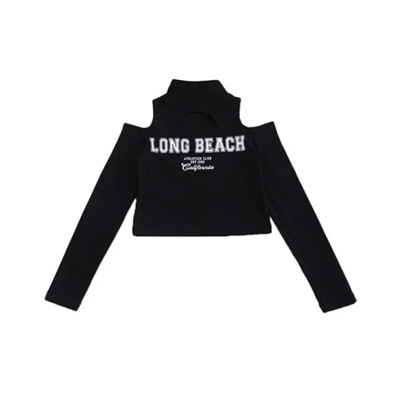 3 - 14y Girls T shirt for Kids School Girl clothes Long Sleeve Tees Tops Versatile Slim Sweatshirt for Children's clothing Hiphop - lily supply