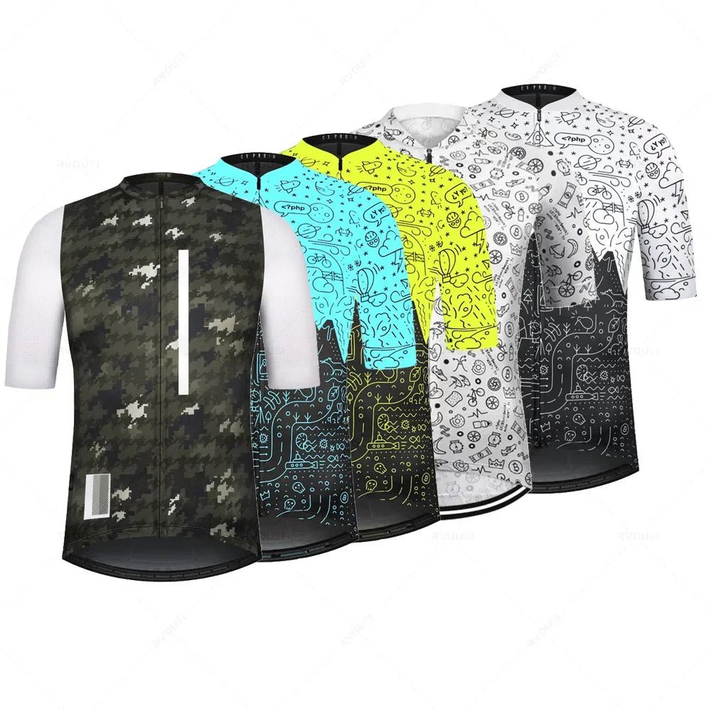 Vendull 2024 Racing Cycling Jersey – Short Sleeve Sport Bike Shirt - lily supply