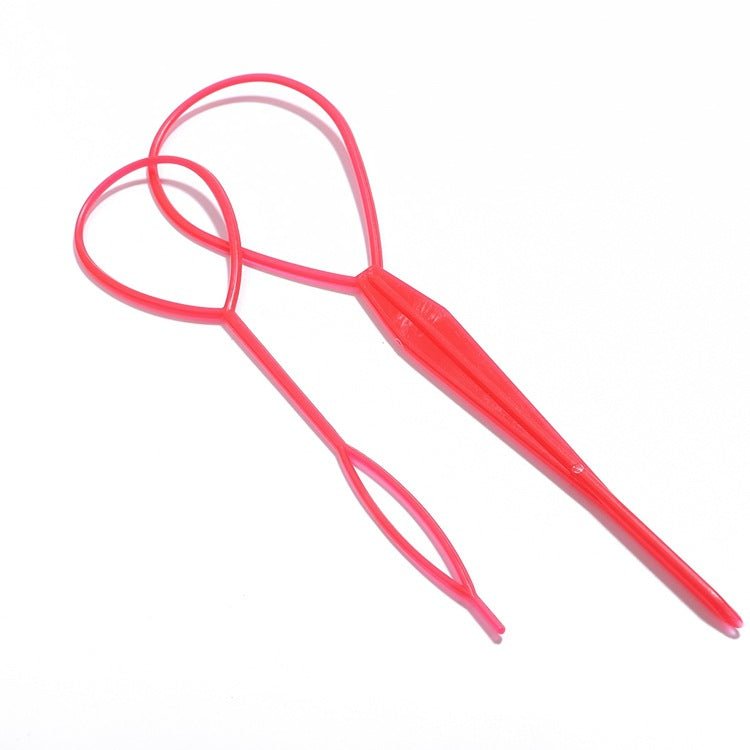 Hair Scrunchie Set - Ball Head Curler Pull Pin Braid Tool 2/4pcs - lily supply