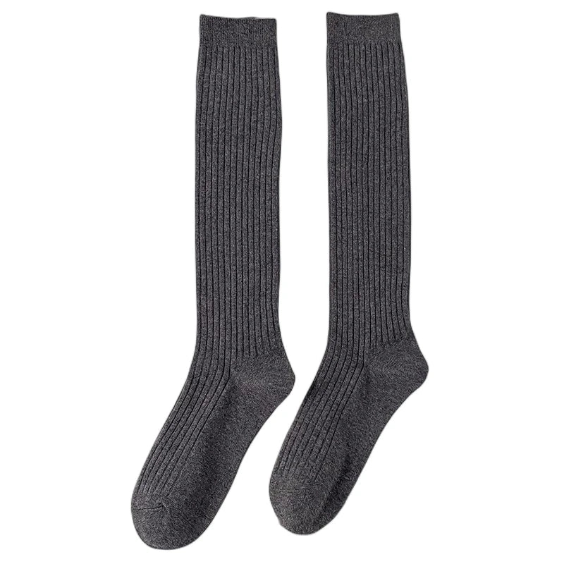 Women's Preppy Kawaii Cotton Knee High Socks – Sweet Long Socks - lily supply