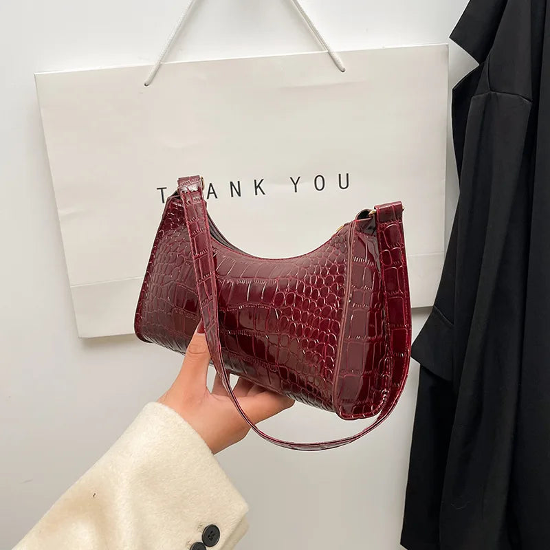 Women's Fashionable Underarm Small Shoulder Handbag