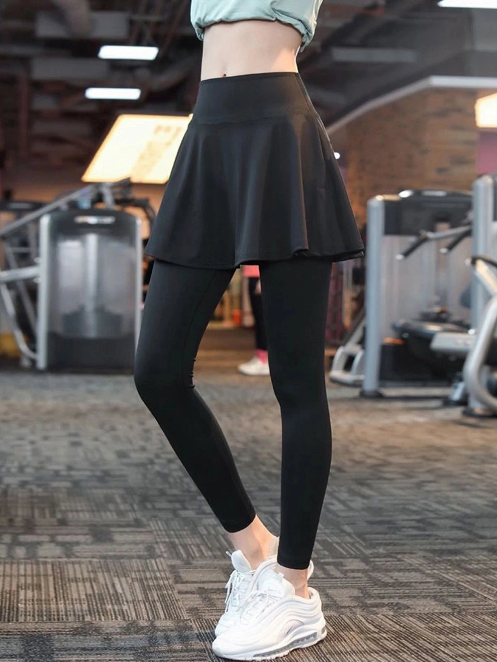 Women's Sports skirt Casual High Waist Gym Running Fitness Cycling Casual Skirt Golf Tennis Fitness Comfortable - lily supply