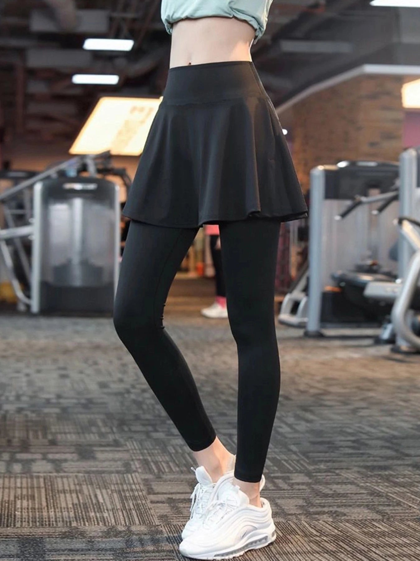 Women's Sports skirt Casual High Waist Gym Running Fitness Cycling Casual Skirt Golf Tennis Fitness Comfortable - lily supply