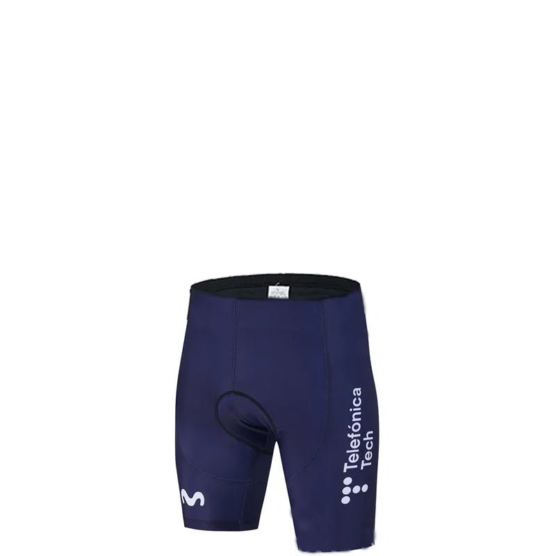 Movistar Team Cycling Jersey – Short Sleeve Spain Anti - UV Sportswear - lily supply