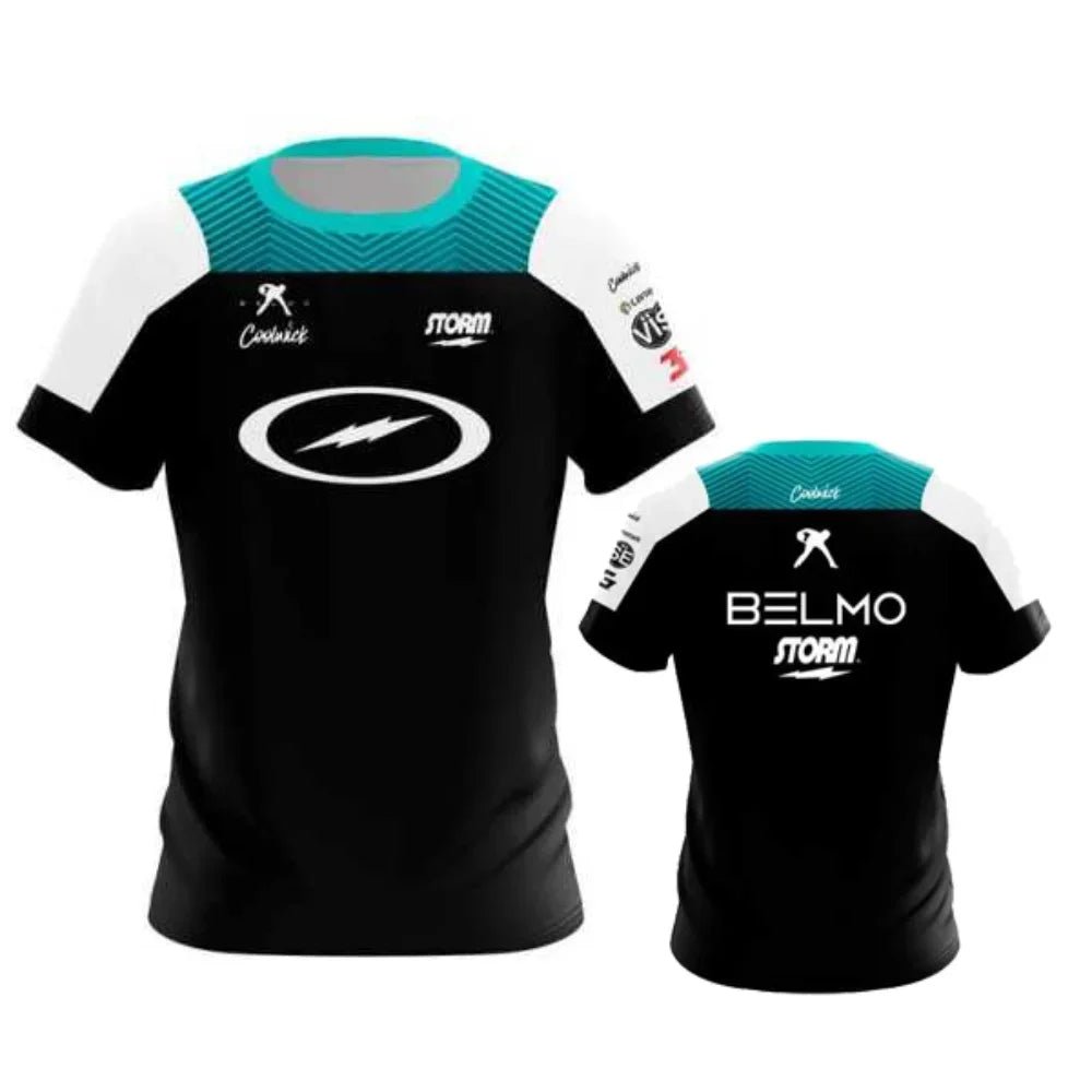 Men's 3D Print Bowling Jersey 2025 | Short Sleeve Sports T-Shirt - Men's Clothing - lily supply