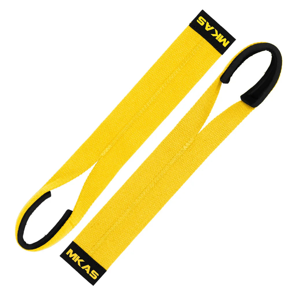 Gym Lifting Straps Barbell Deadlift Belt - Anti-Slip Wrist Wraps