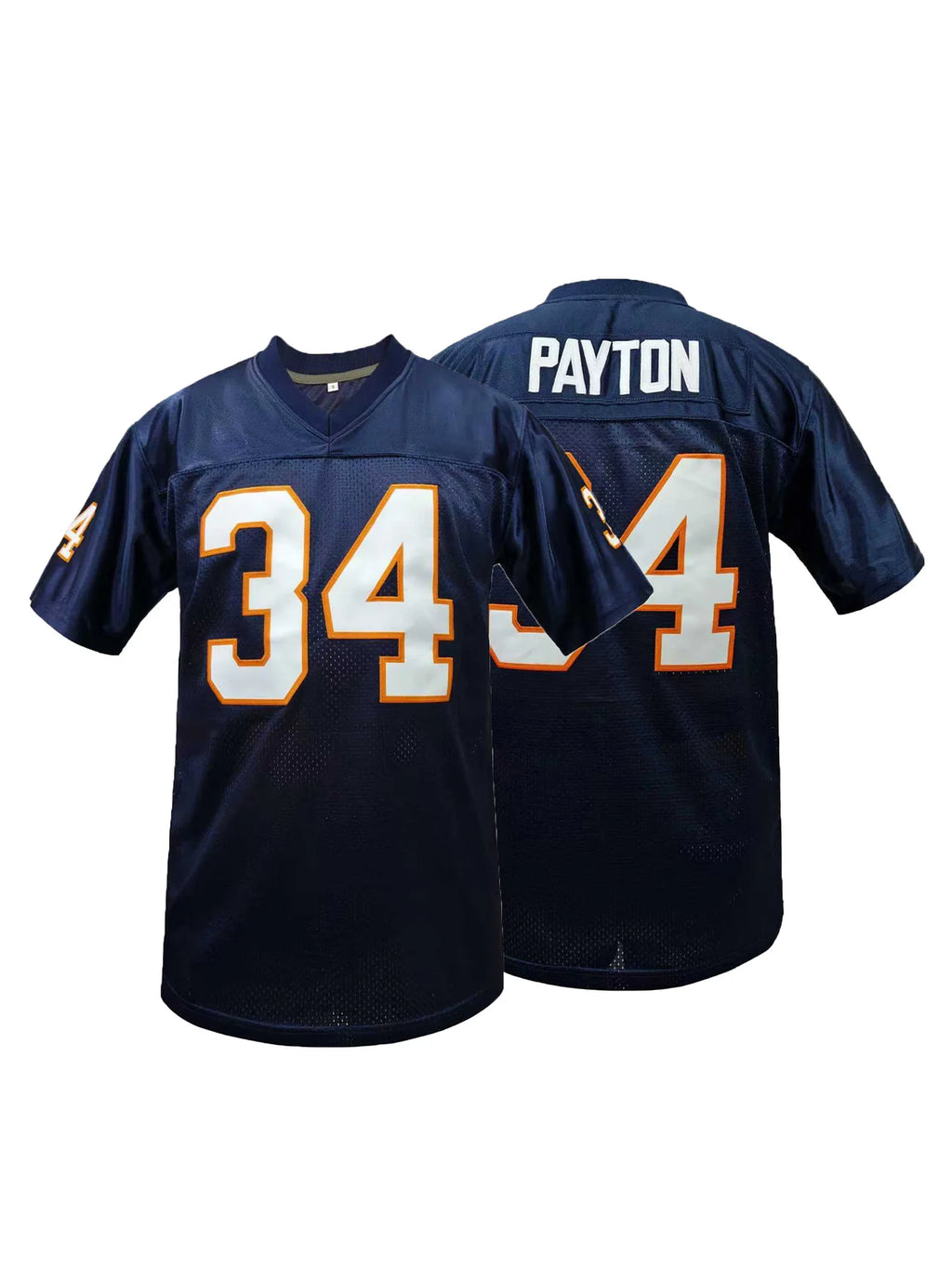 Men’s No.34 Football Jersey – Retro Mesh Breathable Training Shirt - lily supply