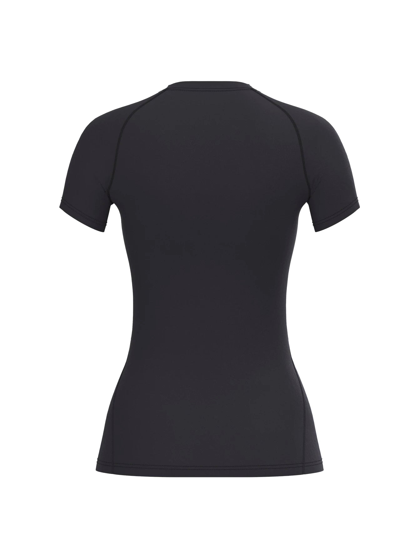 Women's compression shirt, short - sleeved sports yoga running T-shirt summer gym workout quick - drying stretch T-shirt, clothing - lily supply