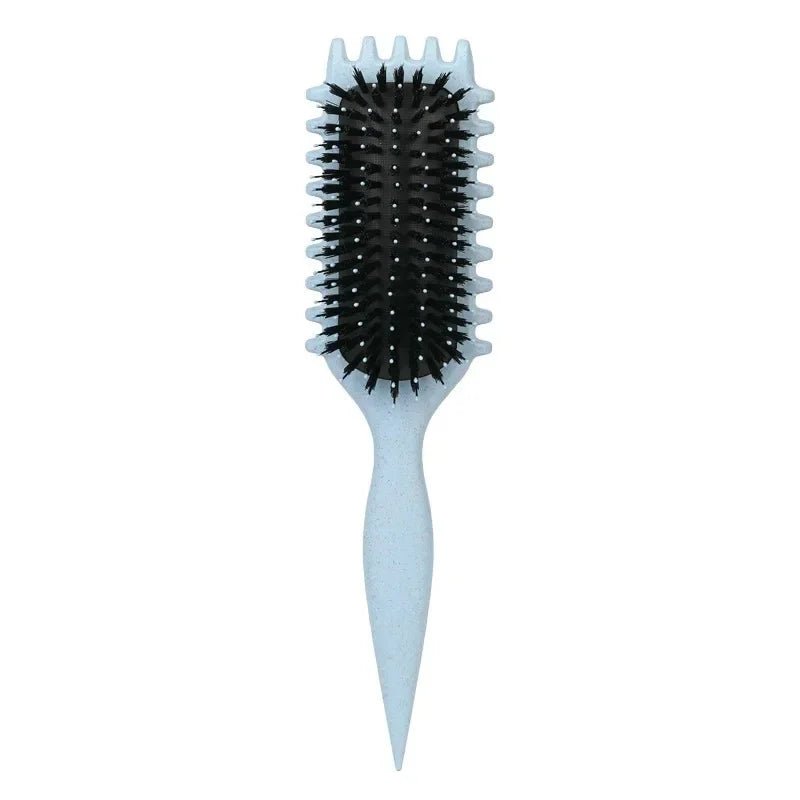 Salon Curly Hair Styling Brush - Combing & Shaping for Men & Women - lily supply