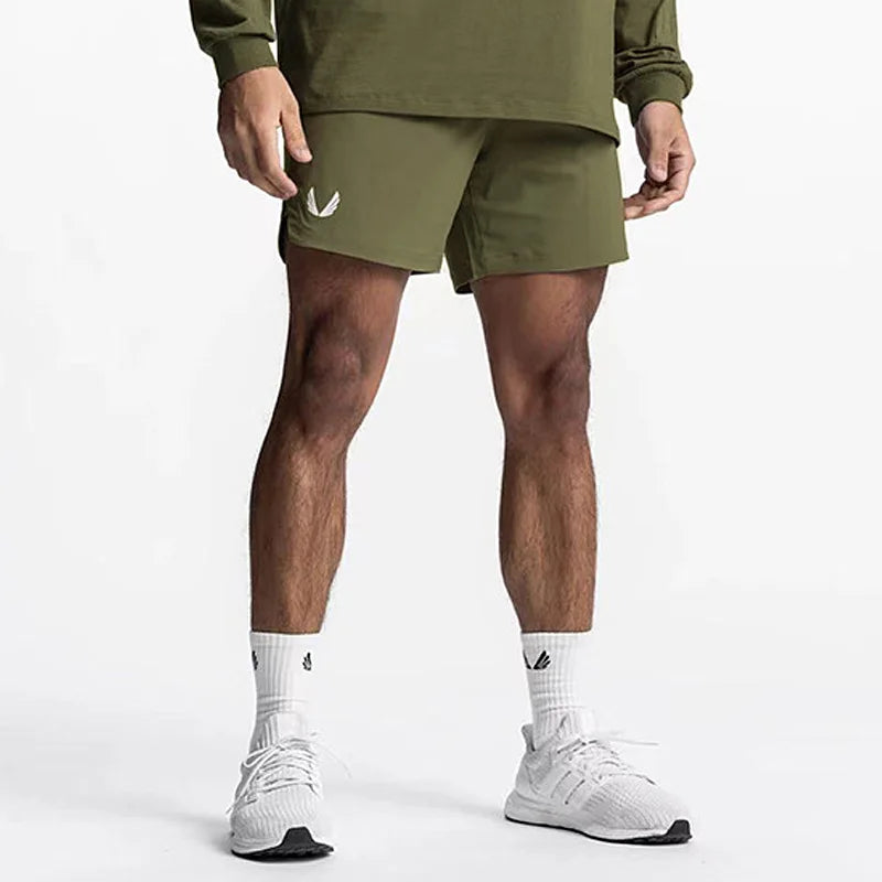 Men's Gym Training Shorts – Quick Dry Compression Sweatpants for Fitness & Running