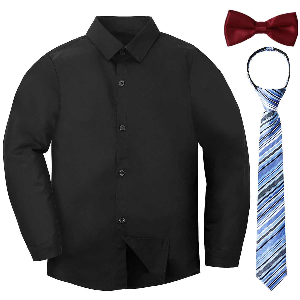 Boys Formal Dress Shirt with Bowtie