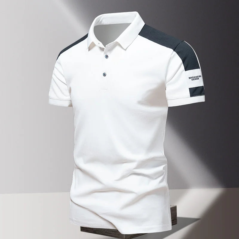 Men's Business Casual Breathable Polo Shirt