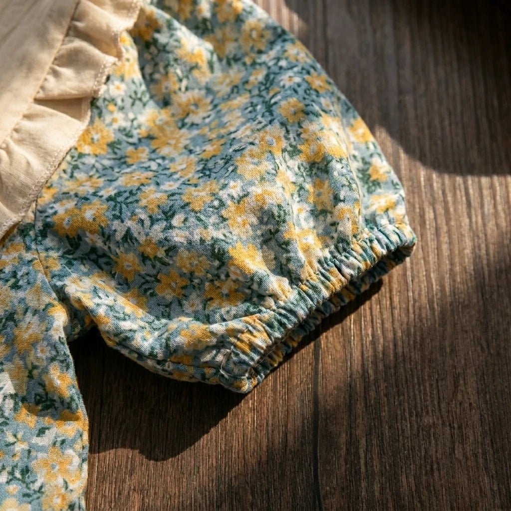 Girls' Floral Dress, Summer Hot - Selling Style, Internet Celebrity Children's Dress, Stylish Little Girl Dress - lily supply