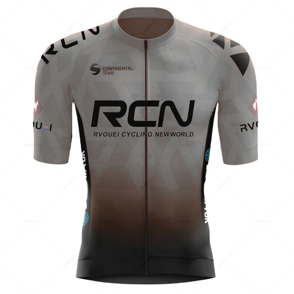 2025 RCN Team Cycling Jersey Set Summer Breathable Road Bicycle Suit Riding Uniform Bike MTB Clothing New Sports Cycling Kits - lily supply