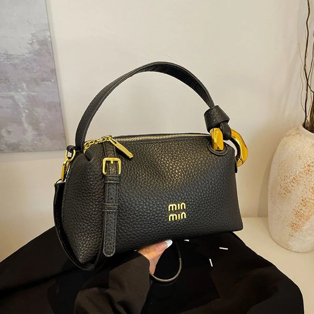 Women handbag with high-end feel, lunch box bag, work commuting texture, lunch box bag, shoulder bag, crossbody bag, hand-held
