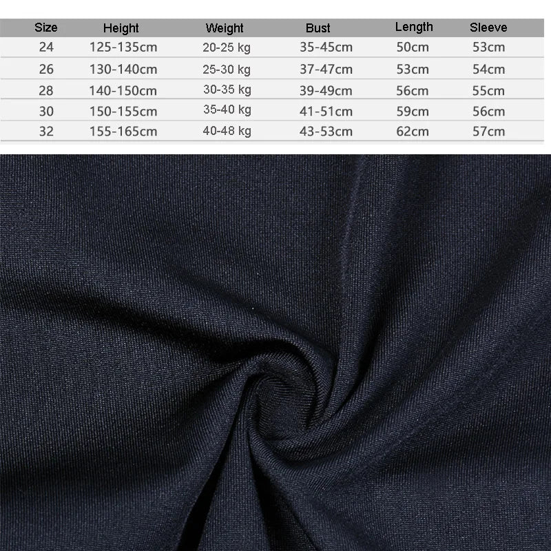 Kids Children Boy Girl Running Long T Shirt Fitness Sport Basketball Football Gym Sportswear Soccer Hiking Undershirt jerseys 6 - lily supply