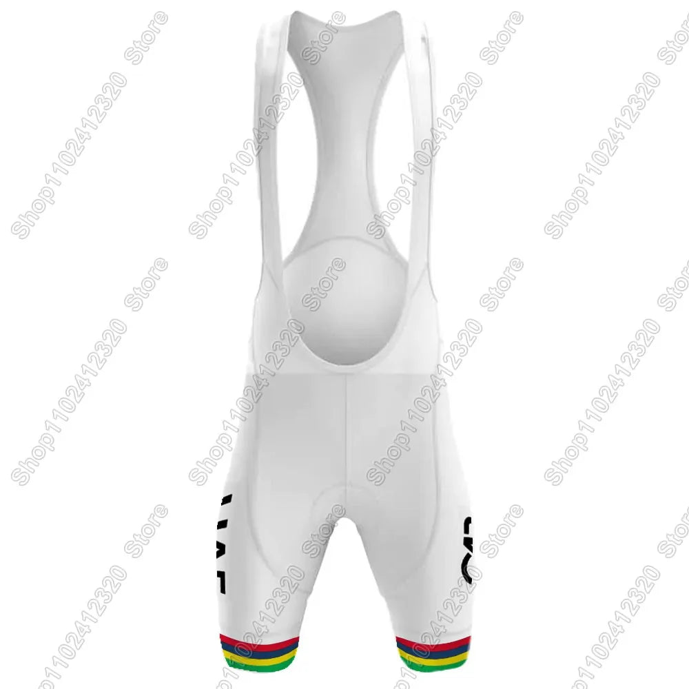 UAE Cycling Team 2026 Tadej Pogacar Jersey Set Men France Tour Clothing Road Bike Shirts Suit Bicycle Bib Shorts MTB Maillot - lily supply