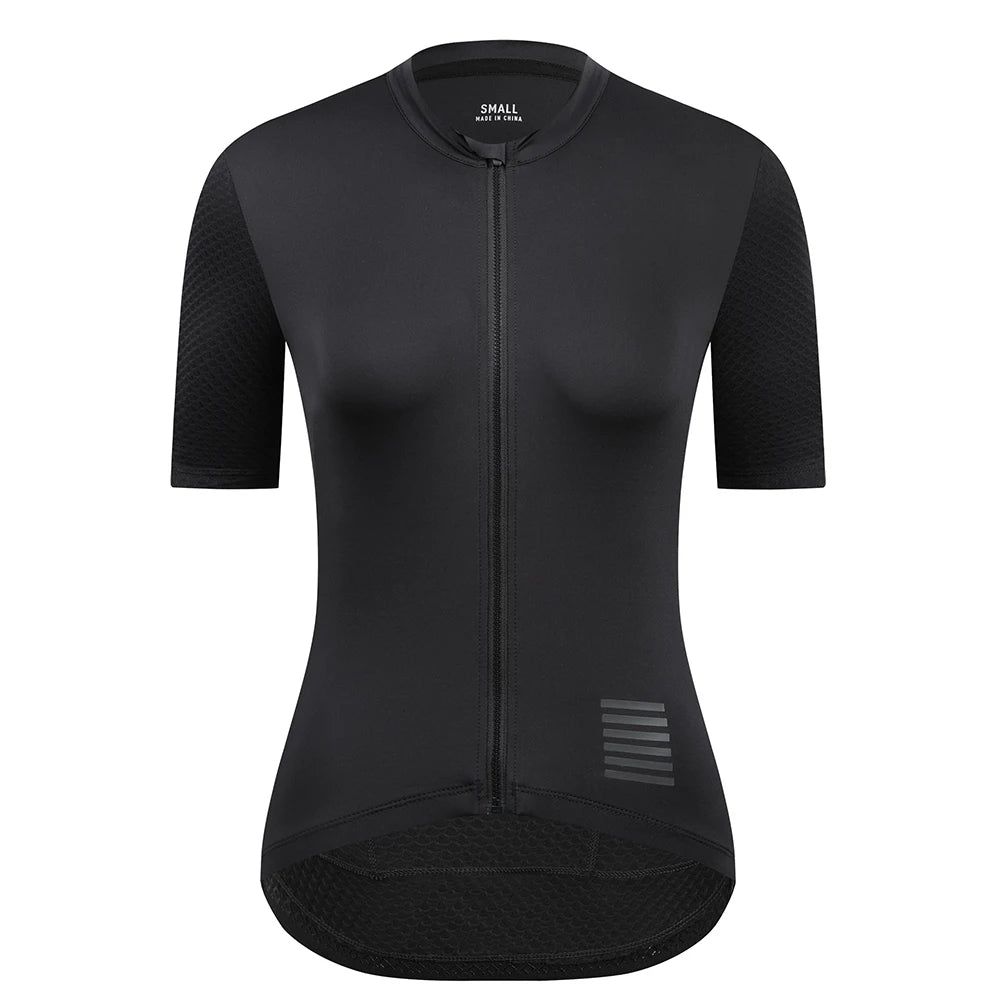 Women's Cycling Jersey | Short Sleeve Slim Fit Bike Shirt - Men's Clothing - lily supply