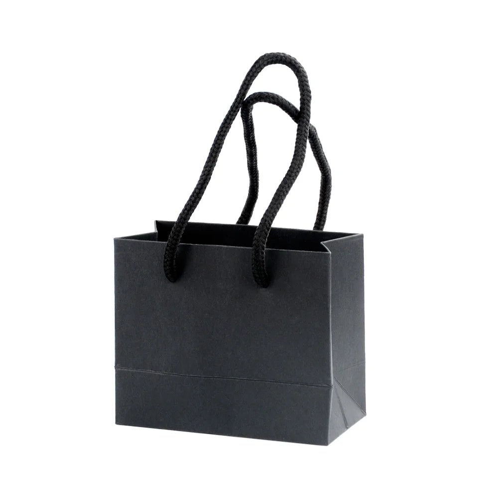 5 - Piece Kraft Paper Gift Bag Set - Minimalist Party Wedding Gift Packaging - lily supply