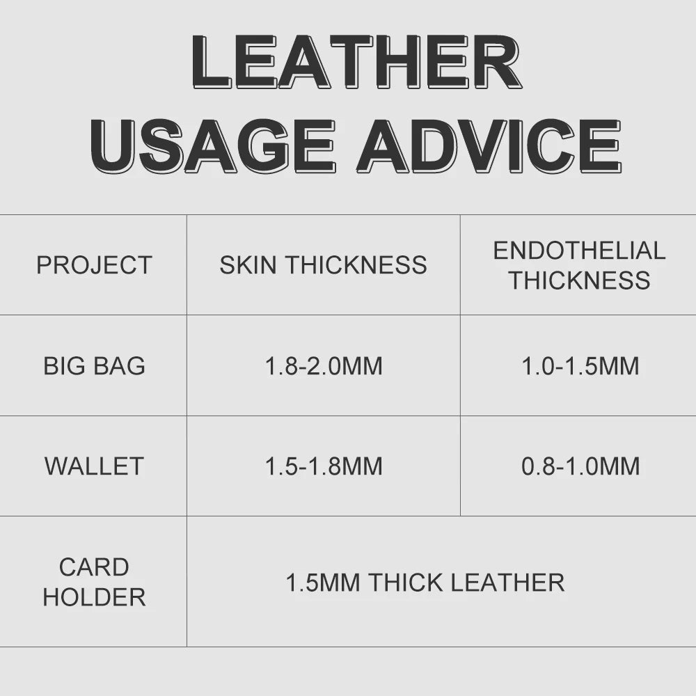 Women's Tote Bag DIY Leather Sewing Template - Kraft Paper Craft Kit