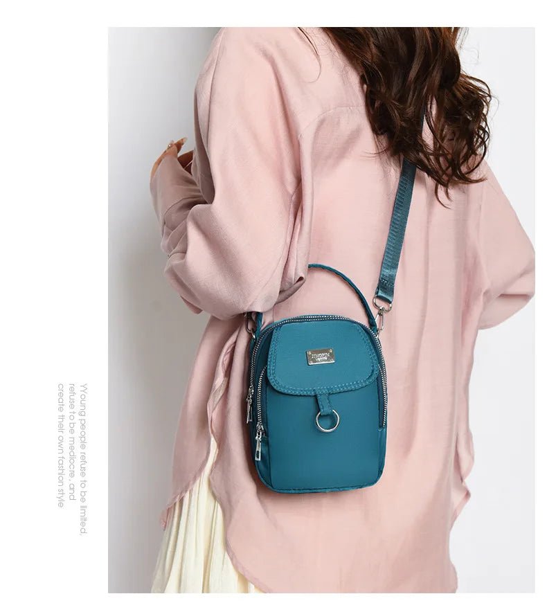 Women's Lightweight Phone Crossbody Tote Bag - Multi - Pocket Daily Outing Bag - lily supply