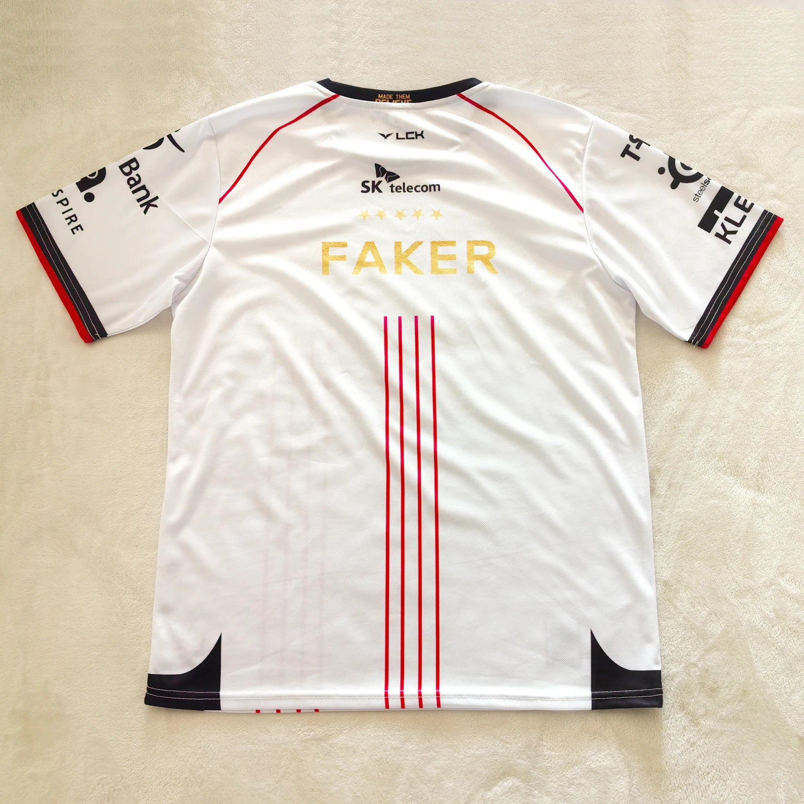 T1 Championship E - sports Jersey T-Shirt - lily supply
