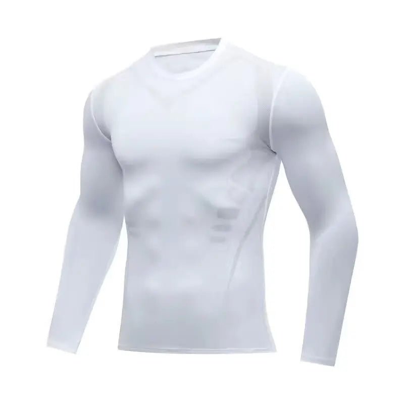 Men's Compression Sport T-Shirt – Running & Fitness Training Top - lily supply