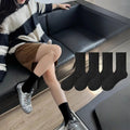 Black & White Sports Mid - Calf Socks – Unisex Athletic Socks - lily supply