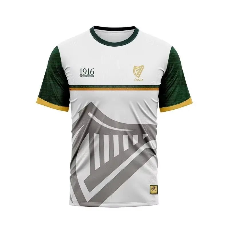 Summer Rugby Team T-Shirt Men Women Soccer Jerseys Casual Sports Oversized Gym Top 3D Print T Shirt for Daily Wear - lily supply