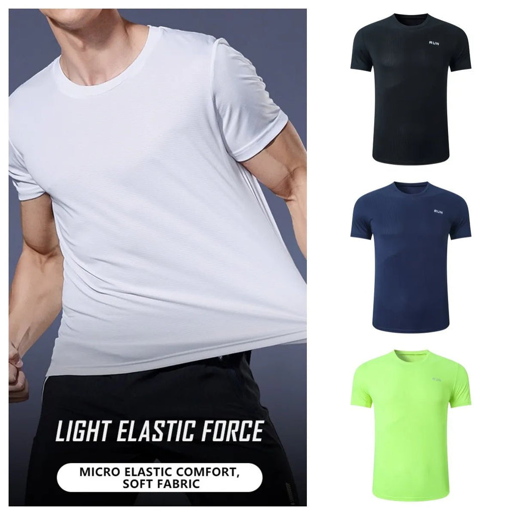 Men’s Football Jersey – Casual White Training Tee - lily supply