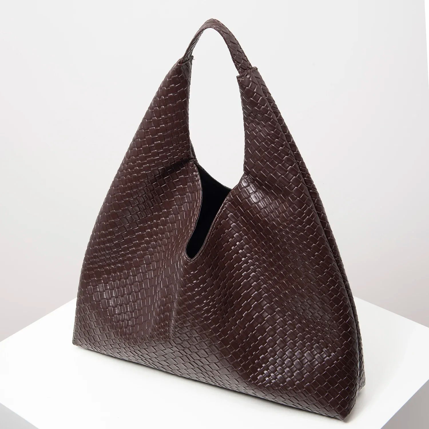 Minimalist Hobo Tote Bag - Retro Elegant Large Capacity Shoulder Bag